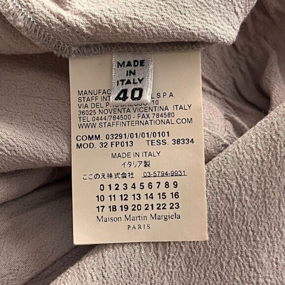 MM6 Maison Martin Margiela Jumpsuit Strapless Pink 40 (US4) Italy Rayon Designer - Picture 8 of 14